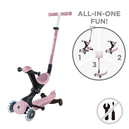 Globber - ECOLOGIC GO-UP DELUXE 360 - Berry