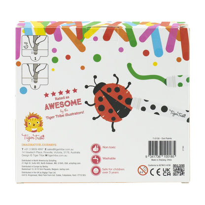 Tiger Tribe - Dot Paints 8pk