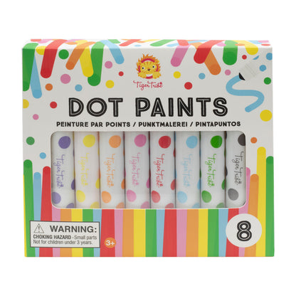 Tiger Tribe - Dot Paints 8pk