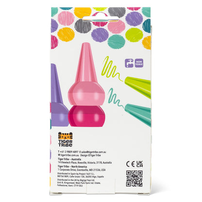 Tiger Tribe - Stackable Crayons - Candy Colours