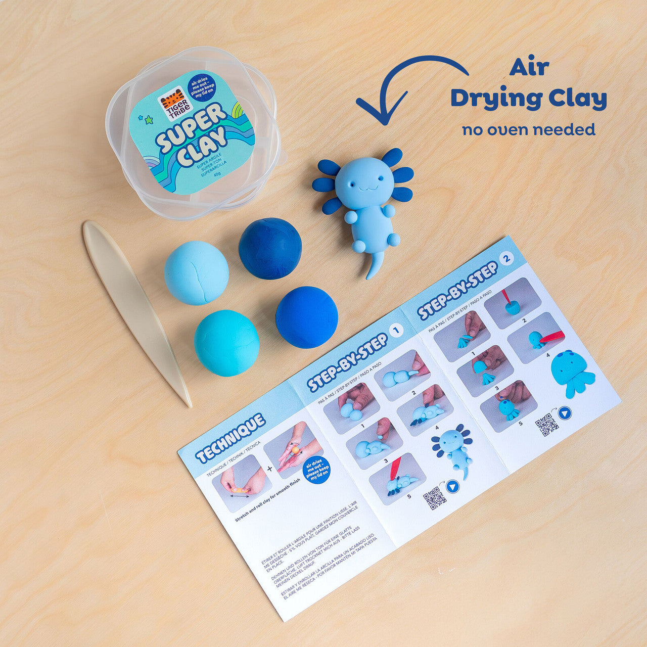Tiger Tribe - Super Clay - Super Clay - Ocean Blues
