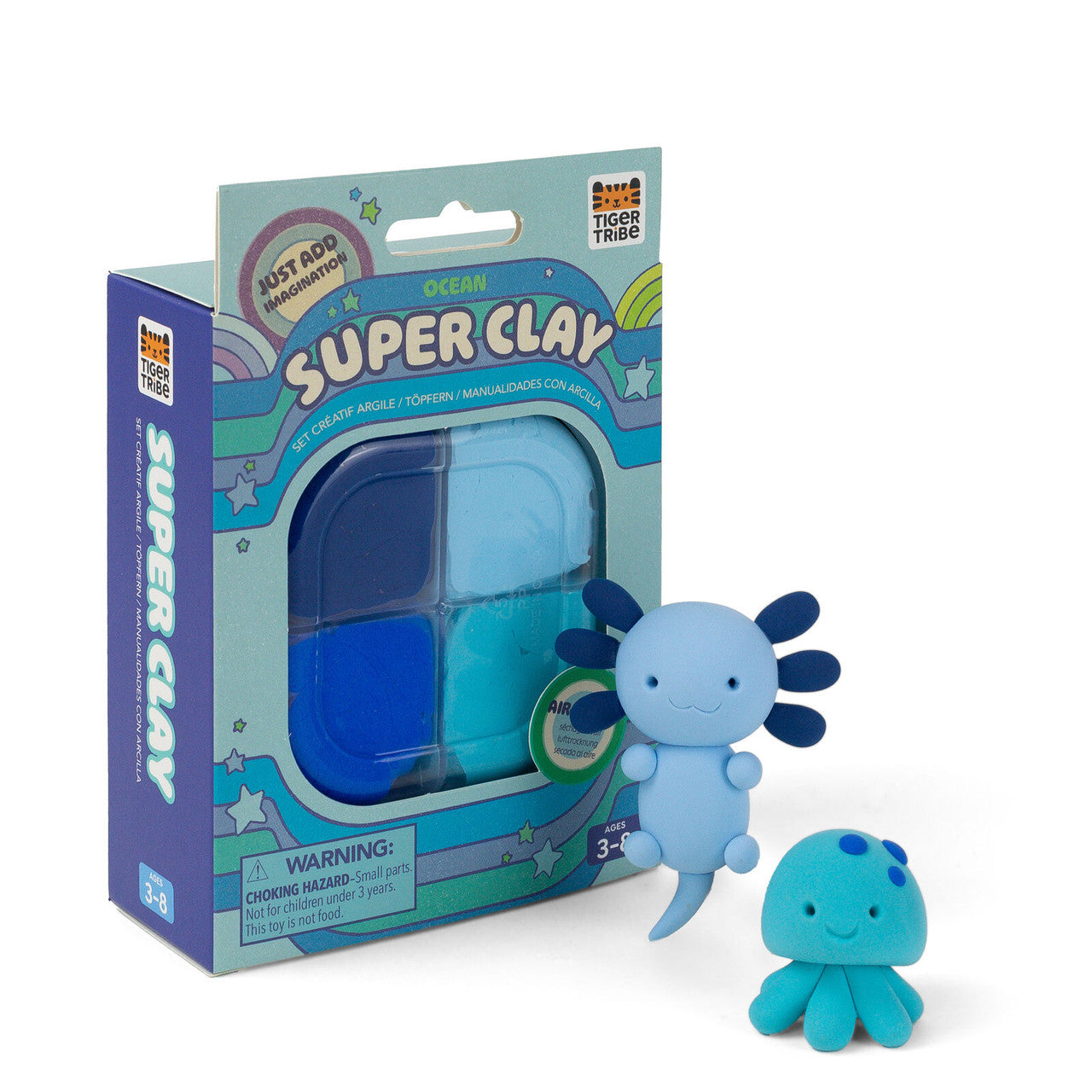 Tiger Tribe - Super Clay - Super Clay - Ocean Blues