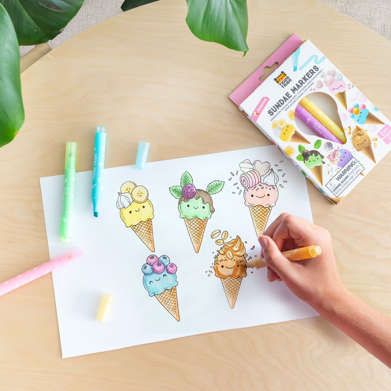 Tiger Tribe - Scented Sundae Markers