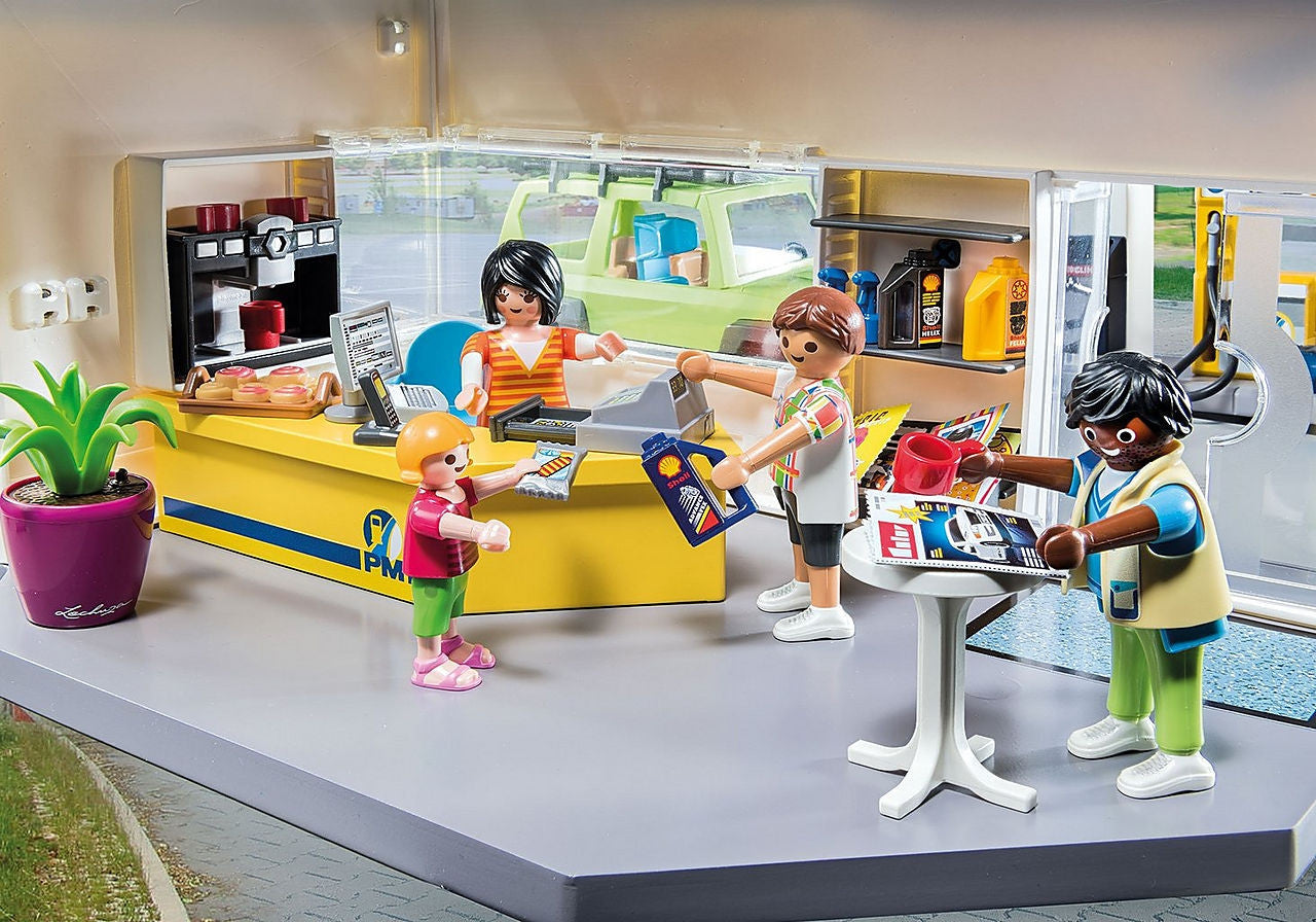 Playmobil City Life - Gas Station 70201**Box Damage**