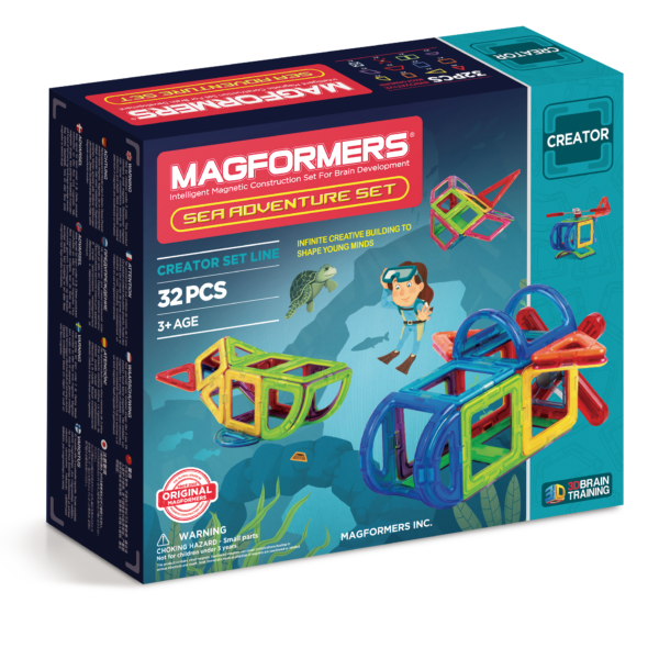 Magformers - Sea Adventure Set 32 pce