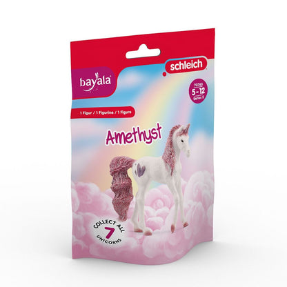Schleich Bayala - Collectible Crystal Unicorn - Amethyst 70763