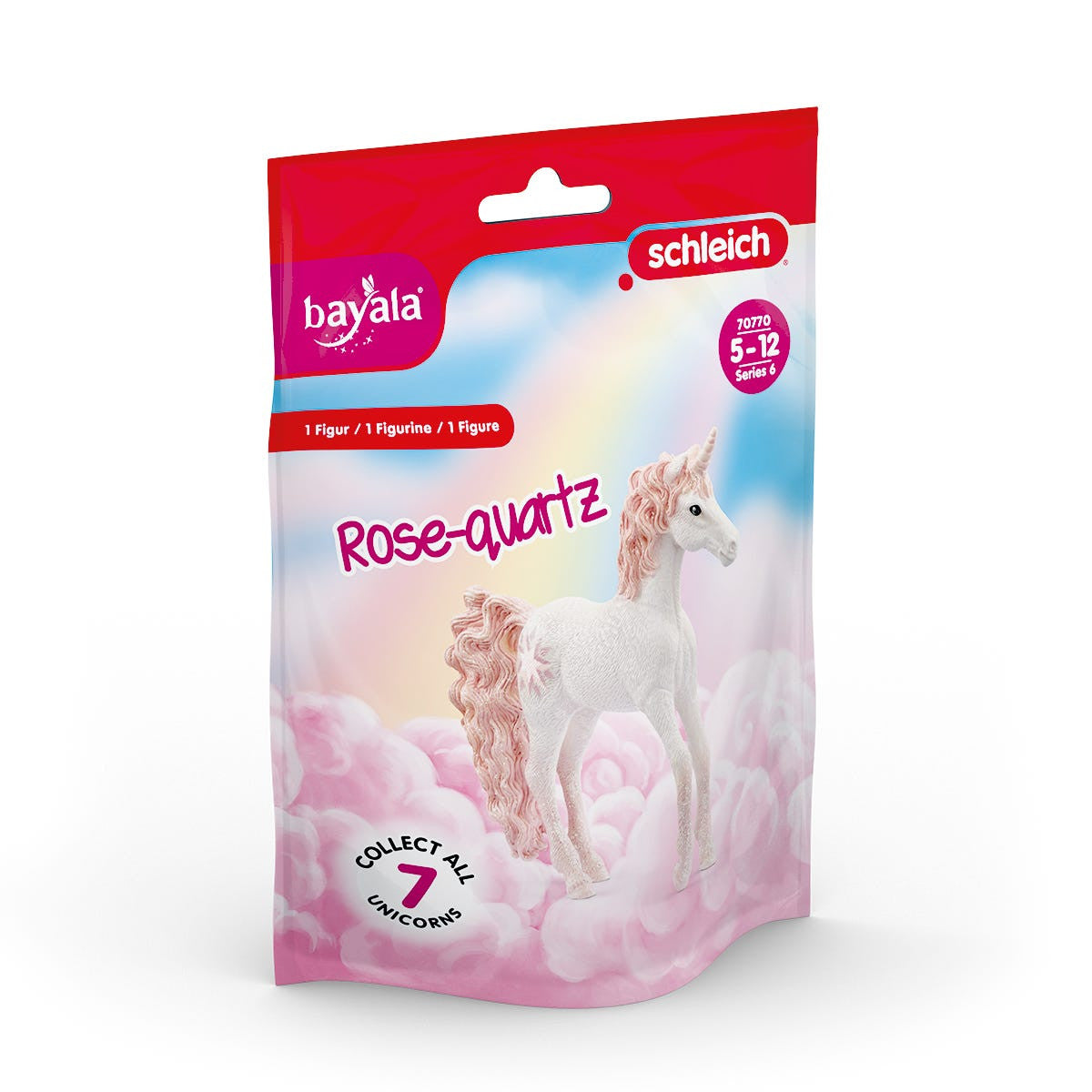 Schleich Bayala - Collectible Crystal Unicorn - Rose Quartz 70770