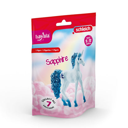 Schleich Bayala - Collectible Crystal Unicorn - Sapphire 70771