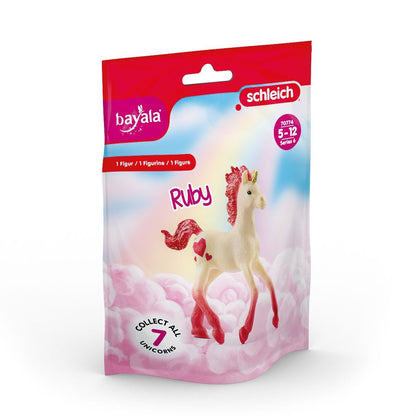 Schleich Bayala - Collectible Crystal Unicorn - Ruby 70774