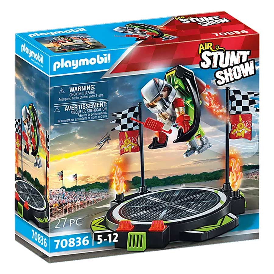 Playmobil Stunt Show - Air Stunt Show Stuntman with Jetpack 70836