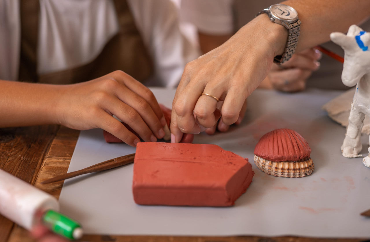 Jovi - Air Dry Clay Bar - 1000g Terracotta