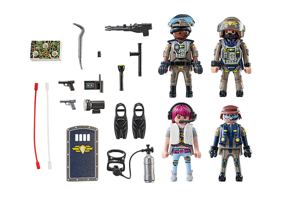 Playmobil City Action - Tactical Police: Figure Set 71146