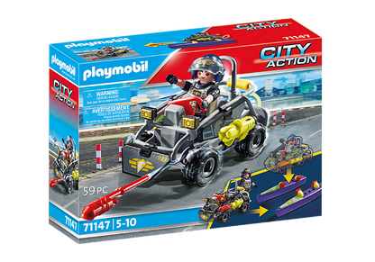 Playmobil City Action - Tactical Unit - Mulit-Terrain Quad 71147