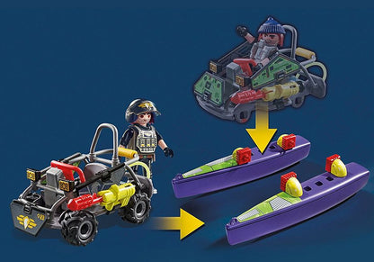 Playmobil City Action - Tactical Unit - Mulit-Terrain Quad 71147