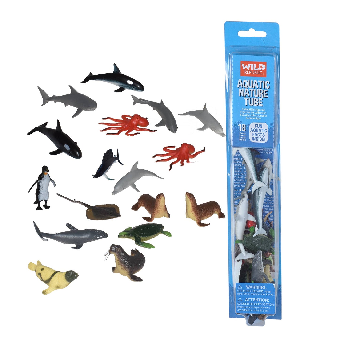 Wild Republic- Nature Tube - Aquatic
