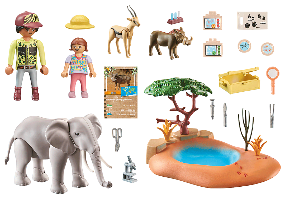 Playmobil Wiltopia -  Elephant at the Waterhole 71294