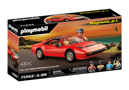 Playmobil - Magnum, p.i. Ferrari 308 GTS Quattrovalvole 71343
