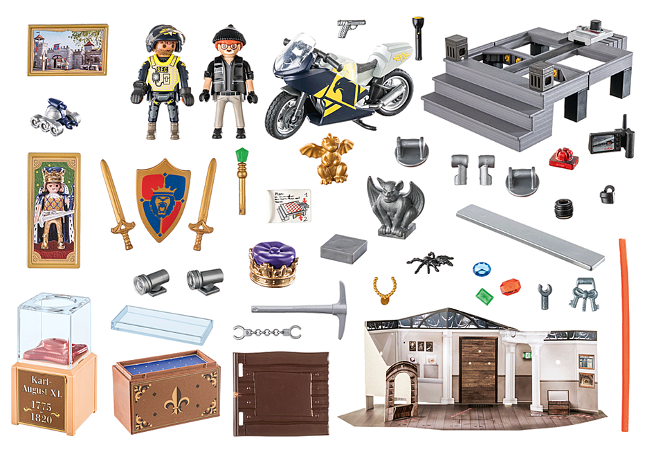 Playmobil Police - Advent Calendar- Police Museum Theft