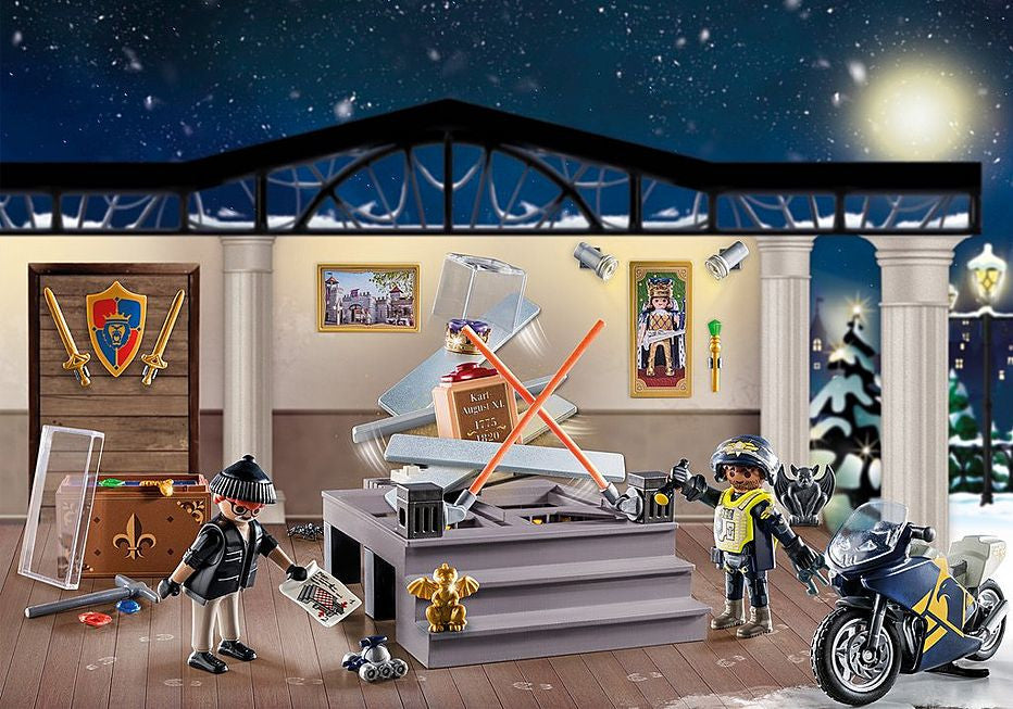 Playmobil Police - Advent Calendar- Police Museum Theft