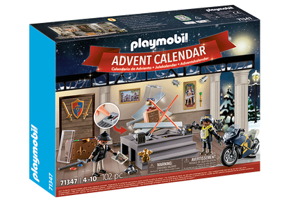 Playmobil Police - Advent Calendar- Police Museum Theft