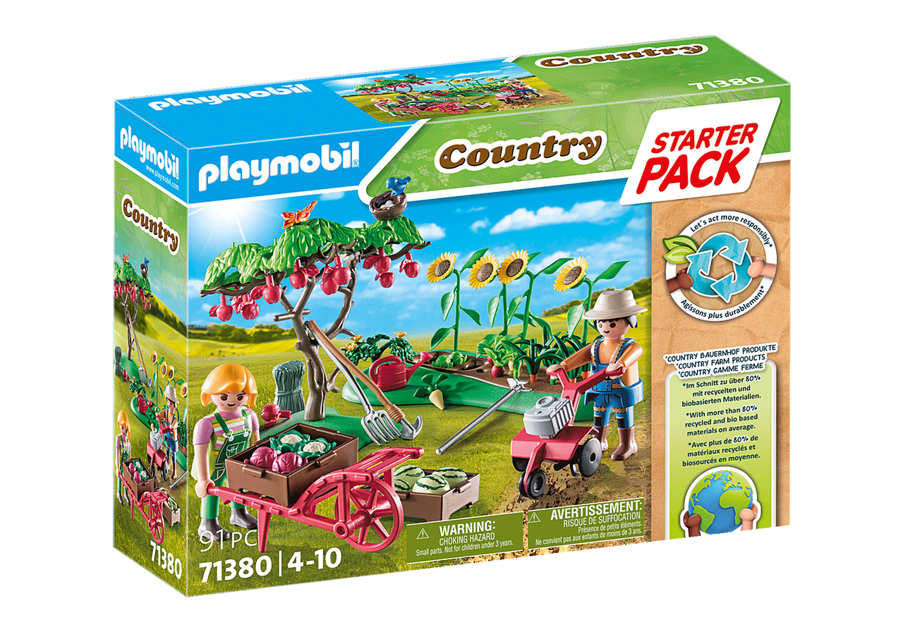 Playmobil Country - Starter Pack Vegetable Garden 71380