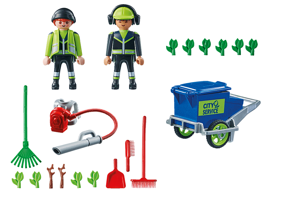 Playmobil - Action Heroes - Street Cleaning Team 71434