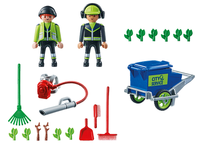 Playmobil - Action Heroes - Street Cleaning Team 71434