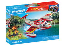 Playmobil - Action Heroes - Firefighting Plane with Extinguishing Function 71463