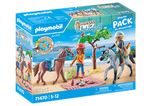 Playmobil - Horses of Waterfall - Horseback riding trip to the beach with Amelia and Ben 71470