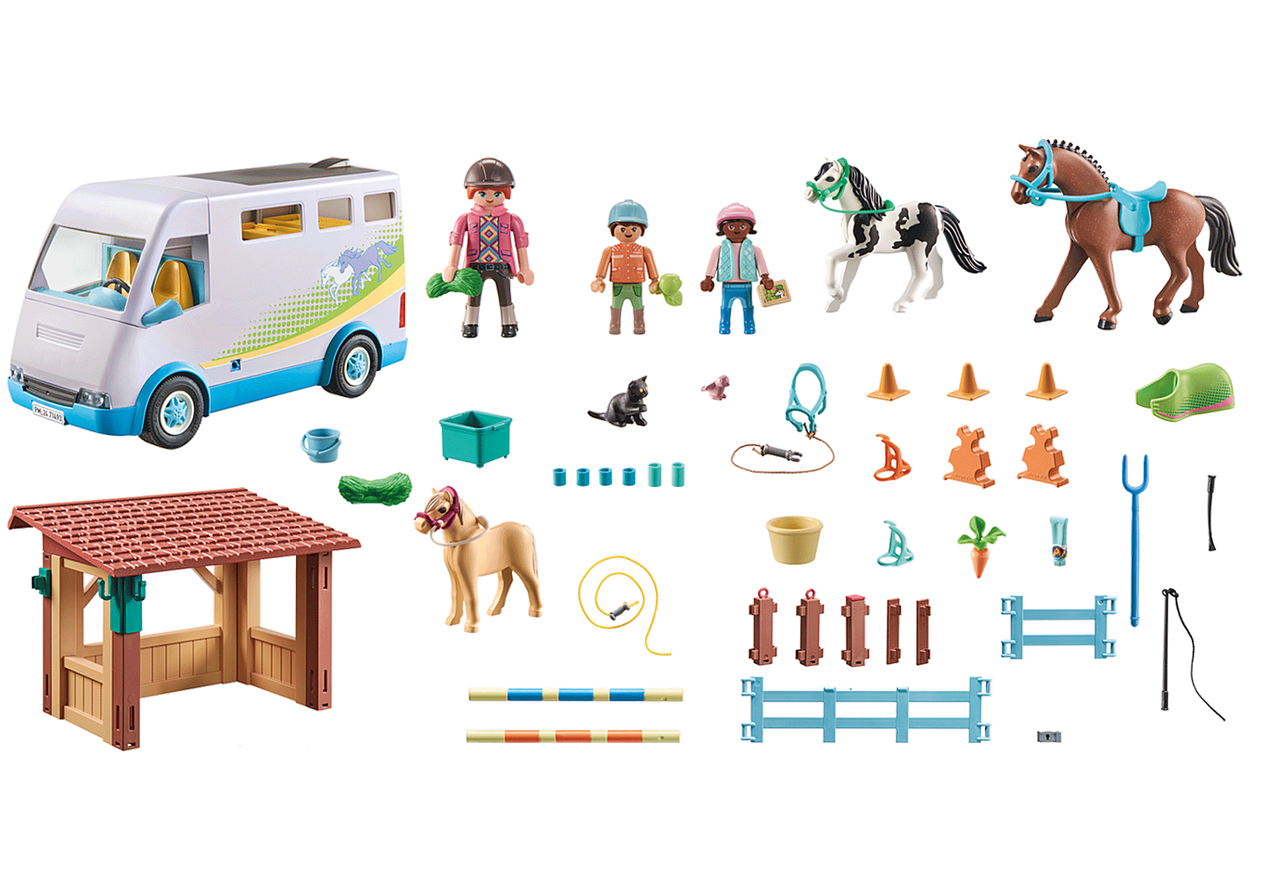 Playmobil - Mobile Riding School 71493