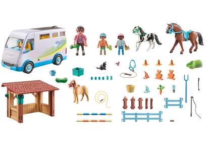 Playmobil - Mobile Riding School 71493