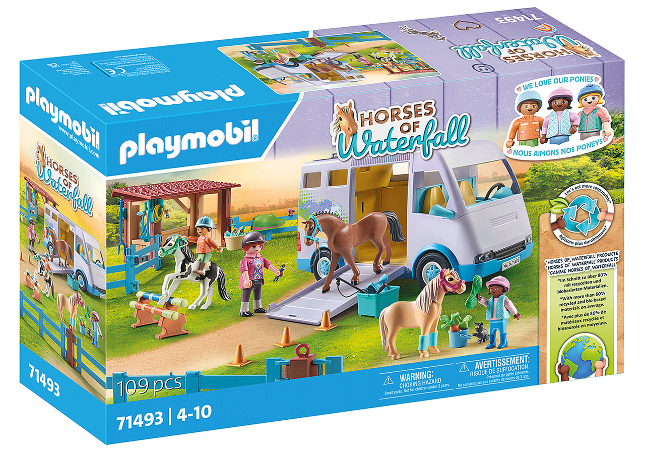 Playmobil - Mobile Riding School 71493