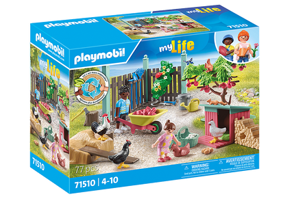 Playmobil - My Life - Little Chicken Farm in the Tiny House Garden 71510