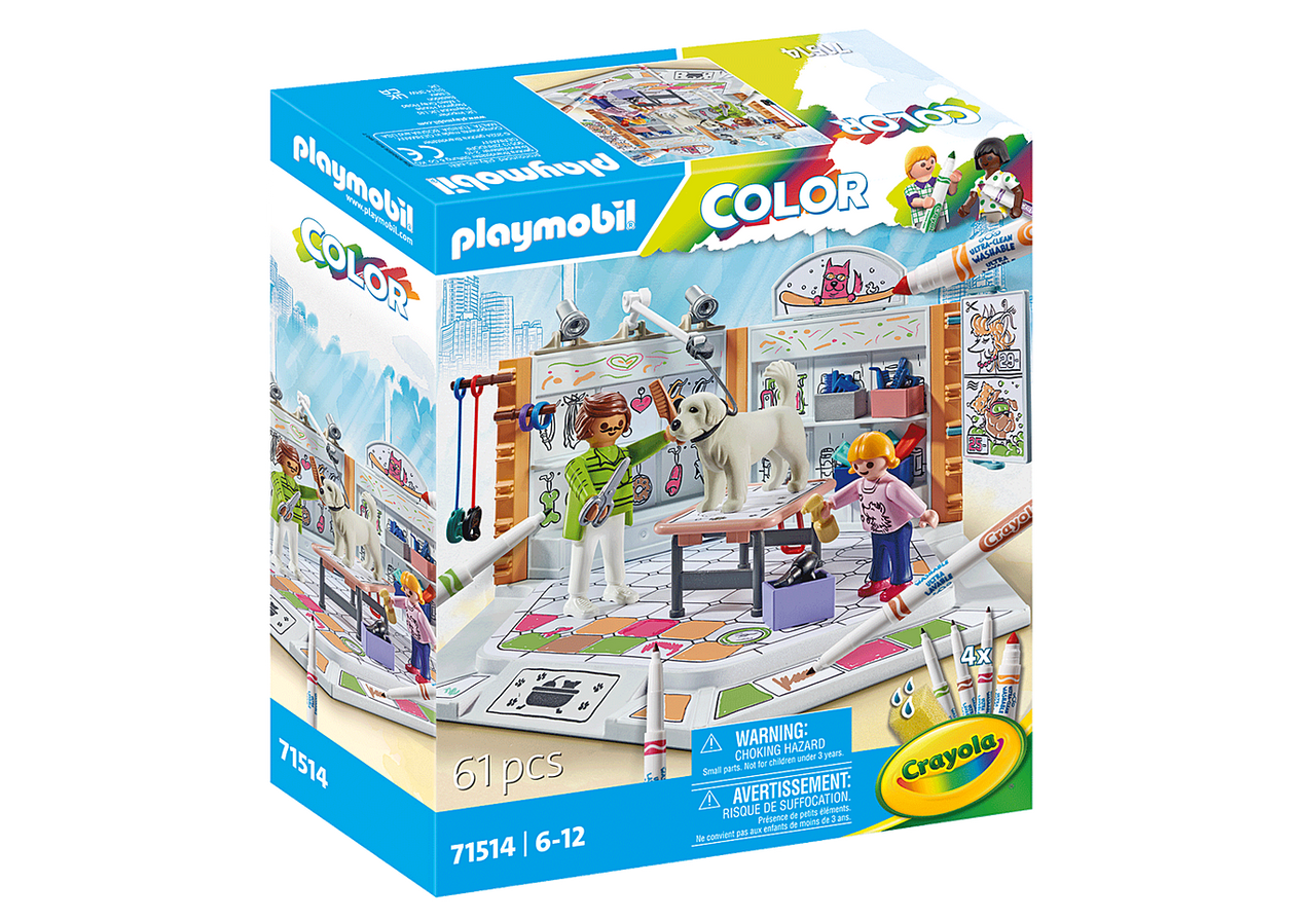 Playmobil Colour - Dog Salon 71514