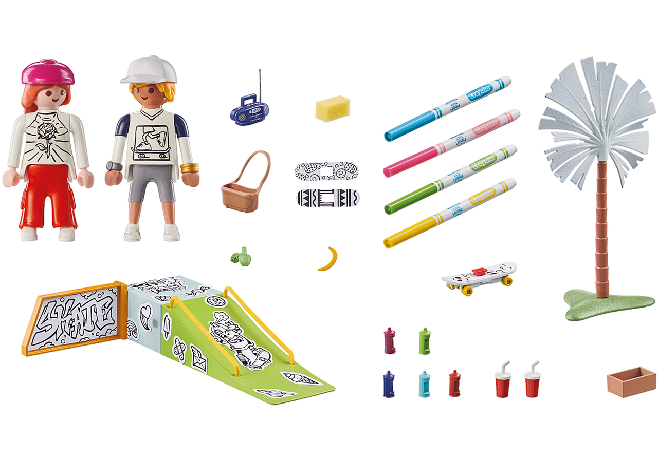 Playmobil Colour - Skate Park 71515
