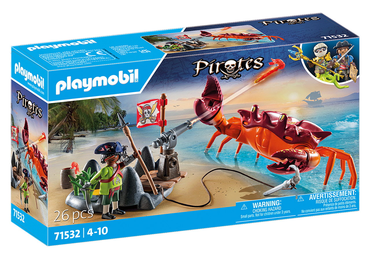Playmobil Pirates - Battle Against the Giant Crab 71532