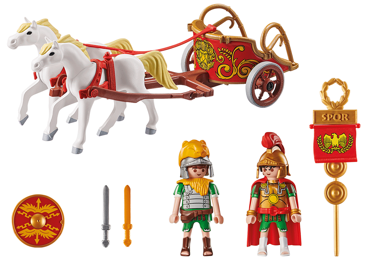Playmobil - Asterix - Roman Chariot 71543