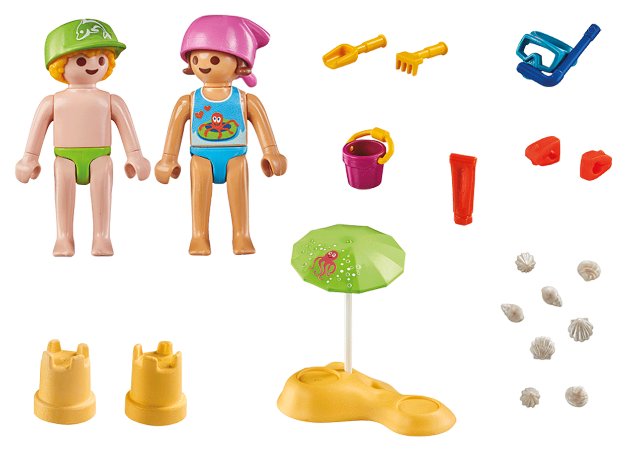 Playmobil - Special Plus - Kids with Sand Castle 71581