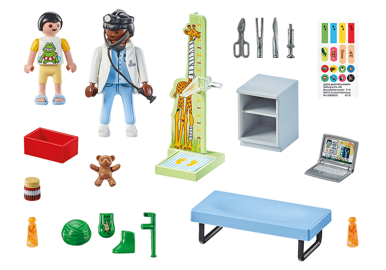 Playmobil - Action Heroes - Pediatrician with Teddy Bear