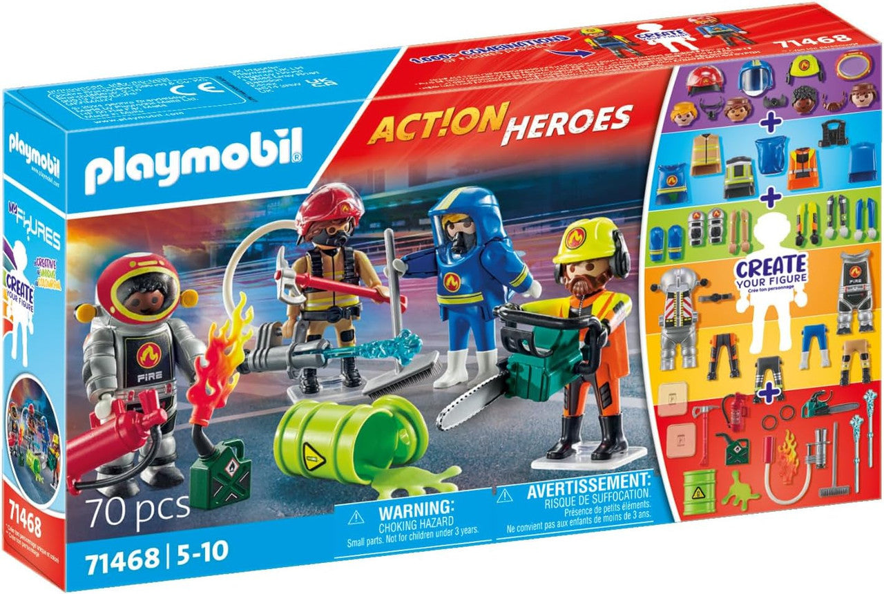 Playmobil - Action Heroes - My Figures Fire Brigade 71468