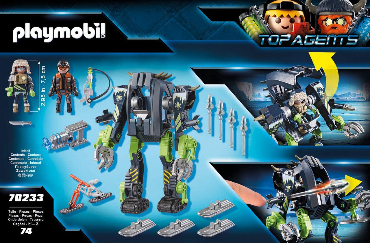 Playmobil Top Agents - Arctic Rebels Ice Robot 70233