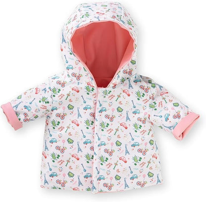 Corolle Mon Premier - A weekend in Paris Reversible Waxed Coat to fit 30cm Baby Doll