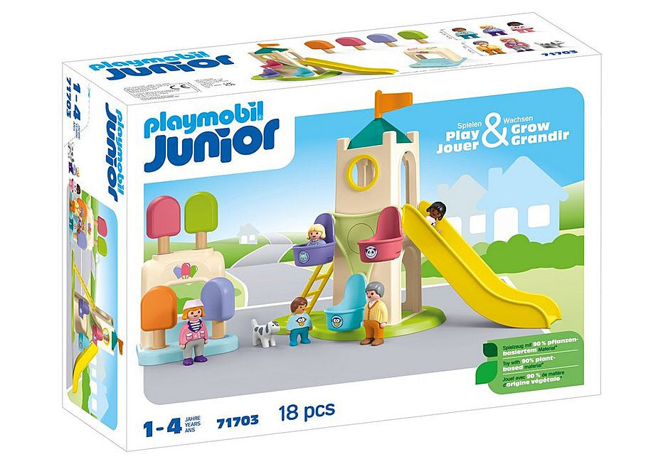 Playmobil Junior - Adventure Tower with Ice Cream Booth
