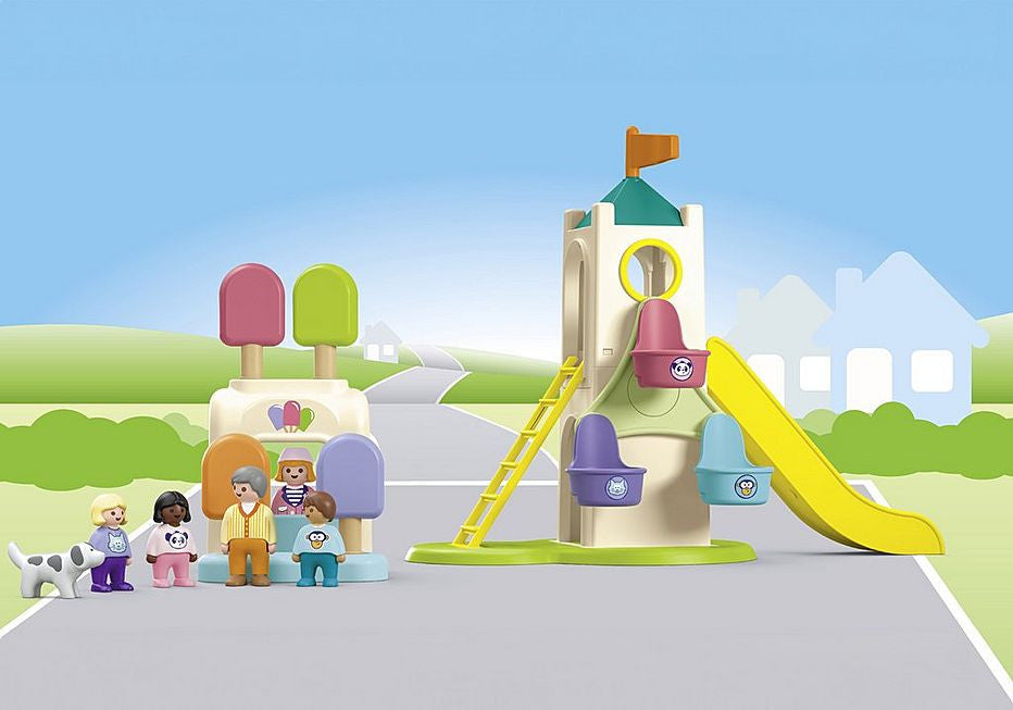 Playmobil Junior - Adventure Tower with Ice Cream Booth 71326