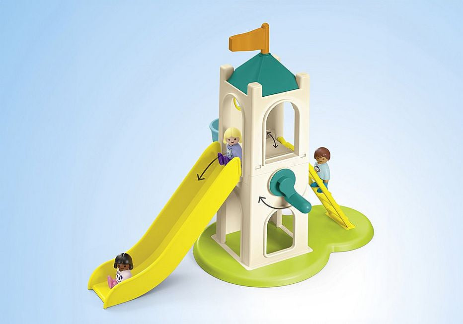Playmobil Junior - Adventure Tower with Ice Cream Booth 71326