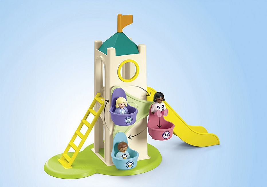 Playmobil Junior - Adventure Tower with Ice Cream Booth 71326