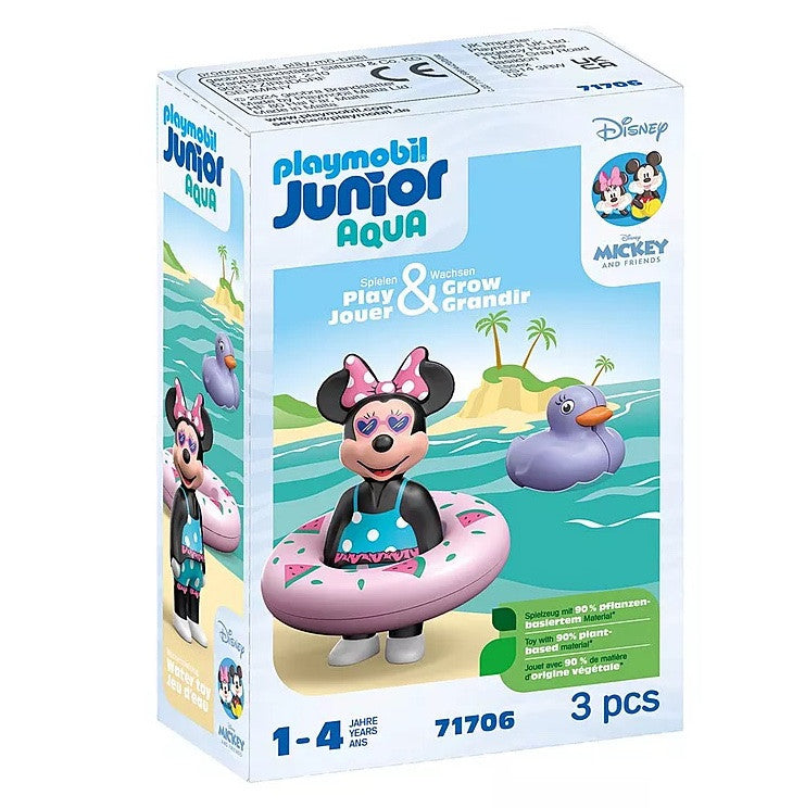Playmobil JUNIOR - Aqua - Disney: Minnie Mouse's Beach Trip 71706