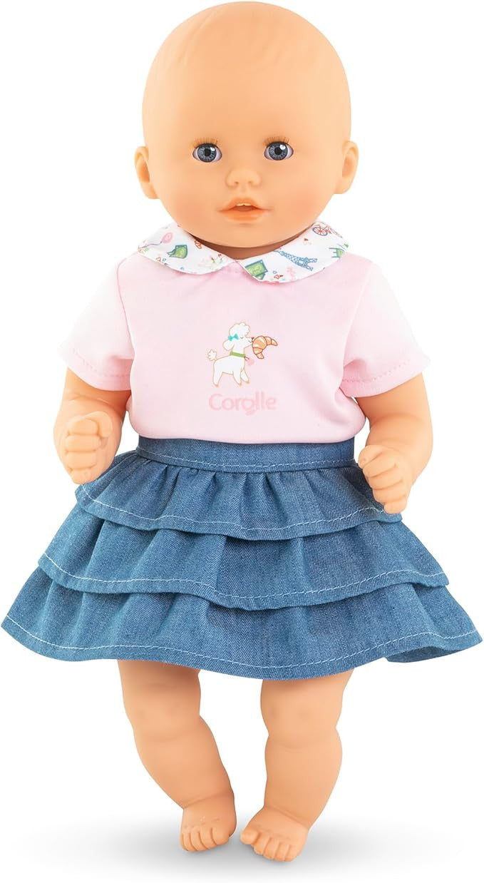 Corolle Mon Premier - A weekend in Paris T-Shirt & Skirt to fit 30cm Baby Doll