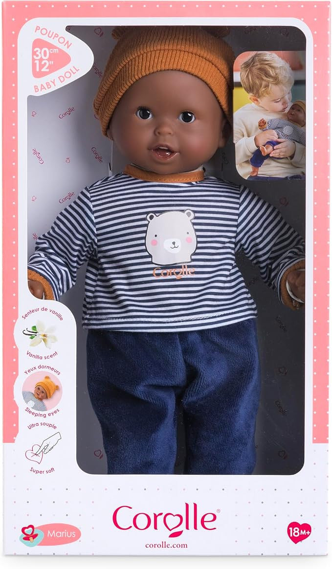 Corolle Mon Grand Poupon - Calin Marius Doll - 30cm