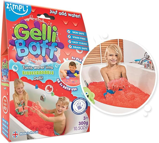 Gelli Baff Original -  Lava Blast Red ECO FRIENDLY